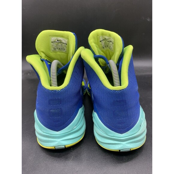 Nike Lunar Hyperdunk 2014 Blue Green Basketball Sneaker Youth Size 7Y 654252-400 - Picture 4 of 7